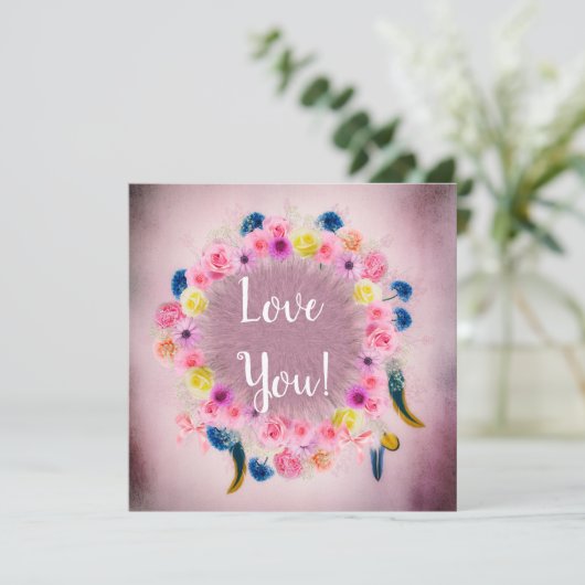 Trouwkaart Kaart (Staand voorkant)