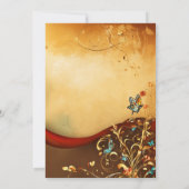 trouwkaart kaart (Achterkant)