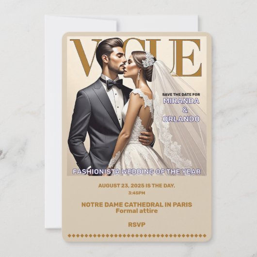 " TROUWKAART " KAART (Voorkant)