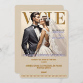 " TROUWKAART " KAART (Voorkant / Achterkant)