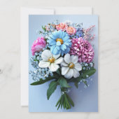 trouwkaart kaart (Achterkant)