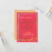 Trouwkaart Kaart (Voorkant / Achterkant in situ)