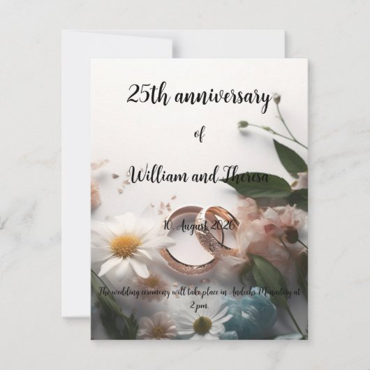 Trouwkaart Kaart (Voorkant)