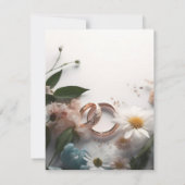 Trouwkaart Kaart (Achterkant)