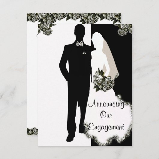 Trouwkaart Kaarten (Voorkant / Achterkant)