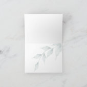 Trouwkaart | Koraal en Lila Aquarel Bloemen Notitiekaartje (Binnen)