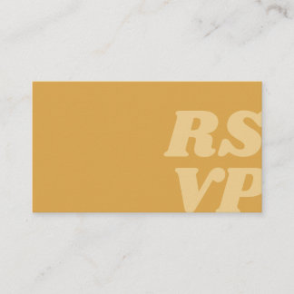 Trouwkaart met antieke zon ontwerp RSVP kaart