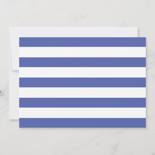 Trouwkaart met Blauwe Zeester 'Save the Date' Kaart (Achterkant)