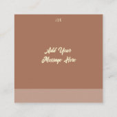 Trouwkaart met boogstijl en bedankbrief informatiekaartje (Achterkant)