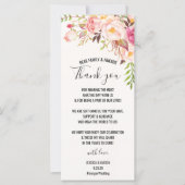 Trouwkaart met dankbetuiging - Antieke Roos (Voorkant)