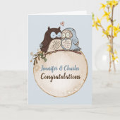 Trouwkaart met eigen tekst voor het huwelijk van u kaart (Gele Bloem)