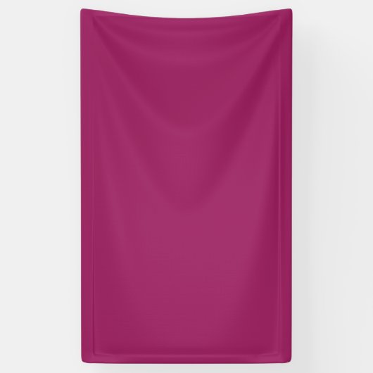 Trouwkaart met kleurblokontwerp – Magenta Spandoek (Verticaal)