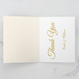 Trouwkaart met Pastel Bloemendesign Bedankkaart