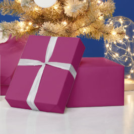 Trouwkaart met vet kleurblok – Magenta Cadeaupapier
