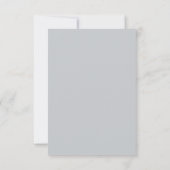 Trouwkaart Navy Thistle Save The Date (Achterkant)