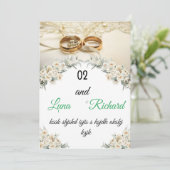 trouwkaart ontwerpen kaart (Staand voorkant)