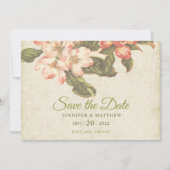 Trouwkaart 'Oude appelbloesem' om te 'Save the Dat Save The Date (Voorkant)