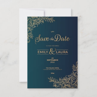 Trouwkaart  RSVP kaartje