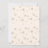 Trouwkaart 'Rustieke Bos Huwelijk' Save The Date (Achterkant)