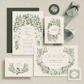 Trouwkaart Sage Garden Save The Date
