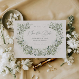 Trouwkaart Sage Garden Save The Date