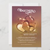 Trouwkaart 'Samen' Aankondiging (Voorkant)