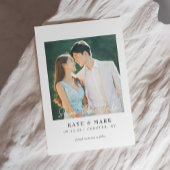 Trouwkaart save the card uitnodiging I Elegante tr