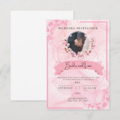 Trouwkaart Save The Date (Voorkant / Achterkant)