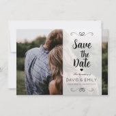 Trouwkaart Save The Date (Voorkant)