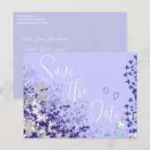 Trouwkaart "Save the Date" Aankondigingskaart (Voorkant / Achterkant)