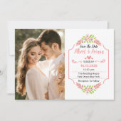 Trouwkaart Save The Date Kaart (Voorkant)