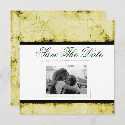 Trouwkaart 'Save the Date' Save The Date (Voorkant / Achterkant)