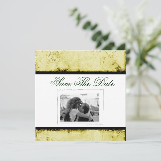 Trouwkaart 'Save the Date' Save The Date (Staand voorkant)