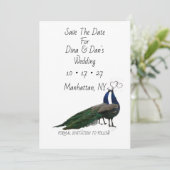 Trouwkaart 'Save the Date' Save The Date (Staand voorkant)