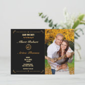 Trouwkaart Save The Date Sjabloon Kaart (Staand voorkant)