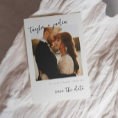 Trouwkaart save the date uitnodiging I Elegante br