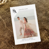 Trouwkaart save the date uitnodiging I Elegante tr