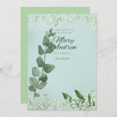 “Trouwkaart Sjabloon Luxe” Kaart (Voorkant / Achterkant)