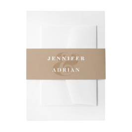 Trouwkaart Trouw Uitnodiging Modern Trouwkaart Tau Uitnodigingen Wikkel