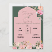 Trouwkaart, trouwkaart aankondiging (Voorkant)