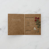 Trouwkaart vintage (Binnen)