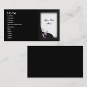 Trouwkaart Visitekaartje (Voorkant / Achterkant)