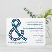 Trouwkaart voor christelijke zeilbruiloft kaart (Staand voorkant)