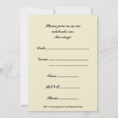 Trouwkaart voor je jeugdliefde kaart (Achterkant)