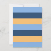 Trouwkaart voor reisbestemming Save the Date (Achterkant)