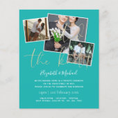 Trouwkaart 'We hebben de knoop doorgehakt' (Voorkant)