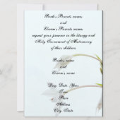 Trouwkaart “Zachte Tulp” Kaart (Voorkant)