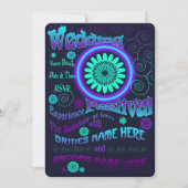 Trouwkaart Zomer van Liefde Kaart (Voorkant)