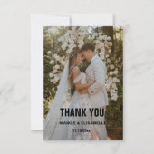 trouwkaarten bedankt (Voorkant)