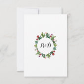 Trouwkaarten Cactus Krans Feest Bruiloft Bedankkaart (Achterkant)